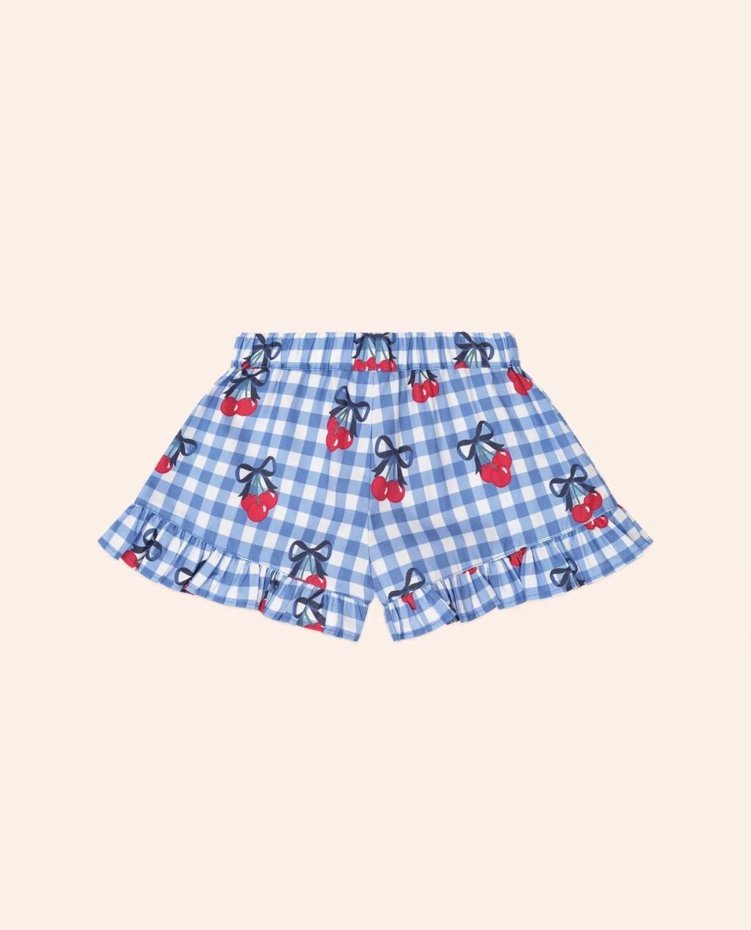 Huxbaby Cherry | Gingham Skort