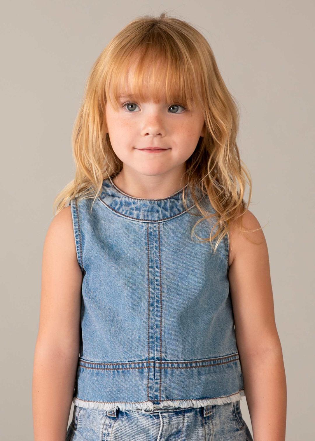 Mayoral Light | Denim Top