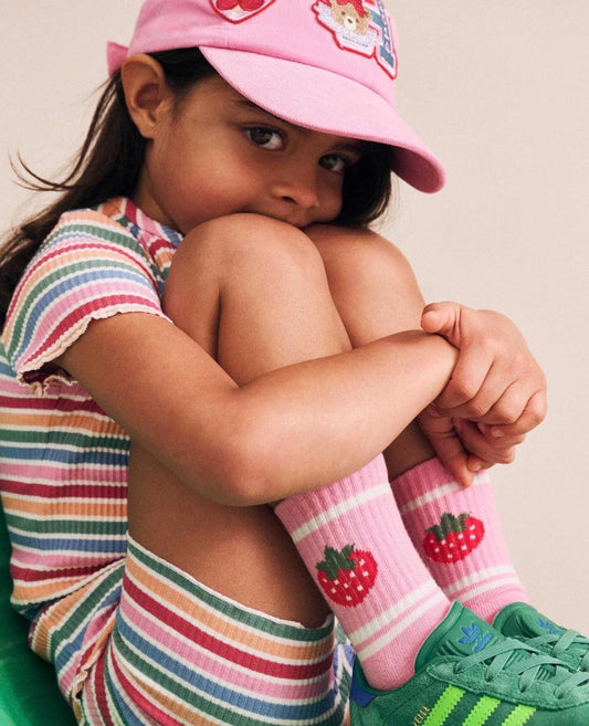 Huxbaby Tutti Frutti | Stripe Bike Short