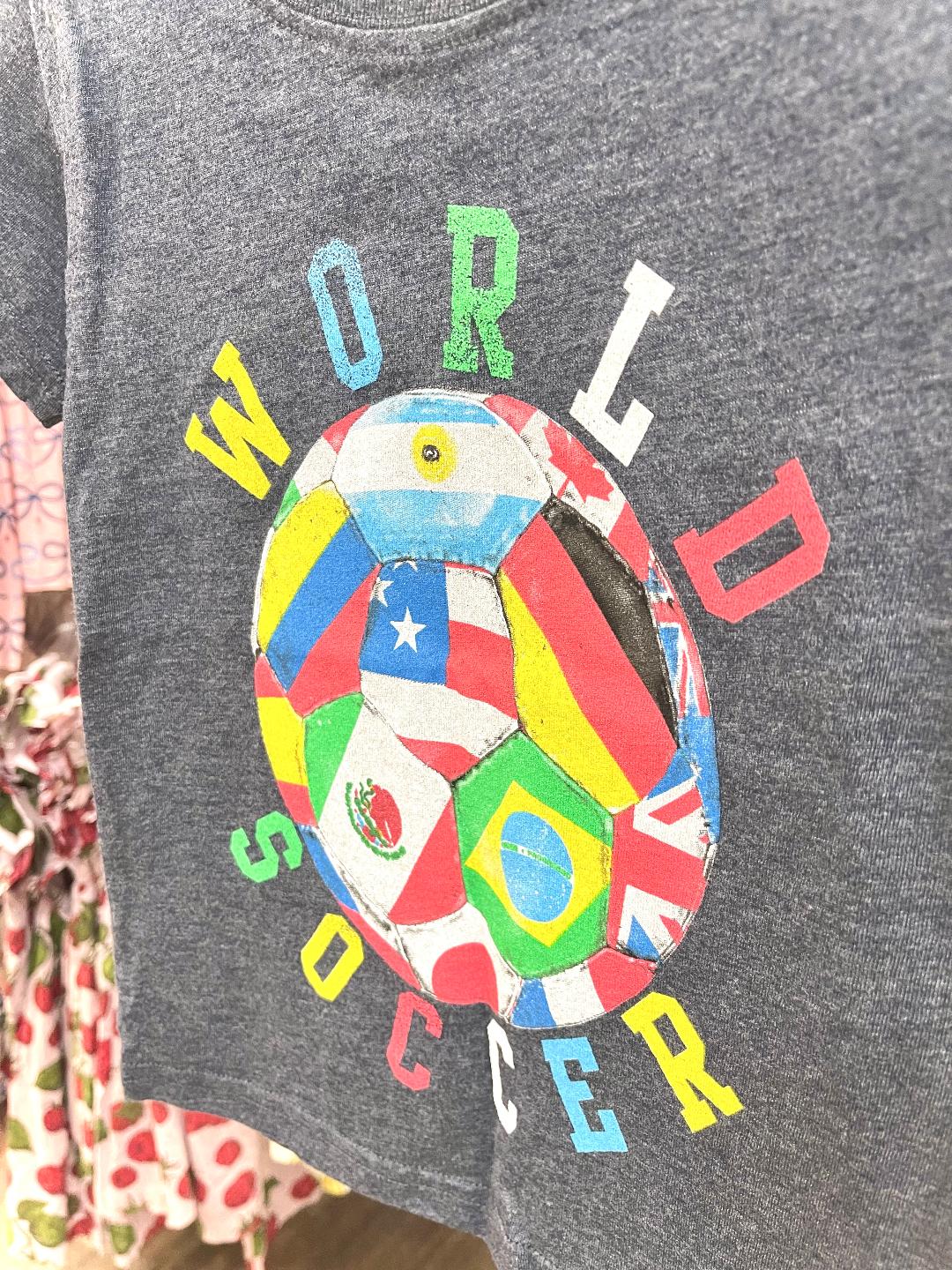 Wes & Willy Midnight | World Soccer Short Sleeve Tee