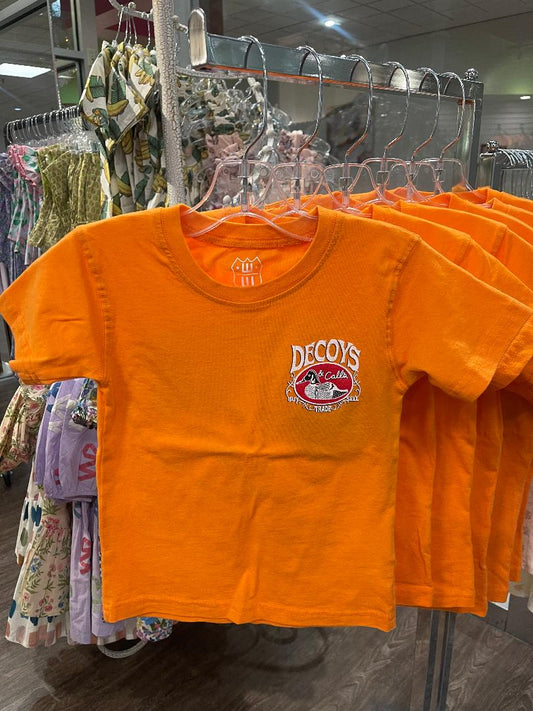 Wes & Willy Orange | Decoys Short Sleeve Tee
