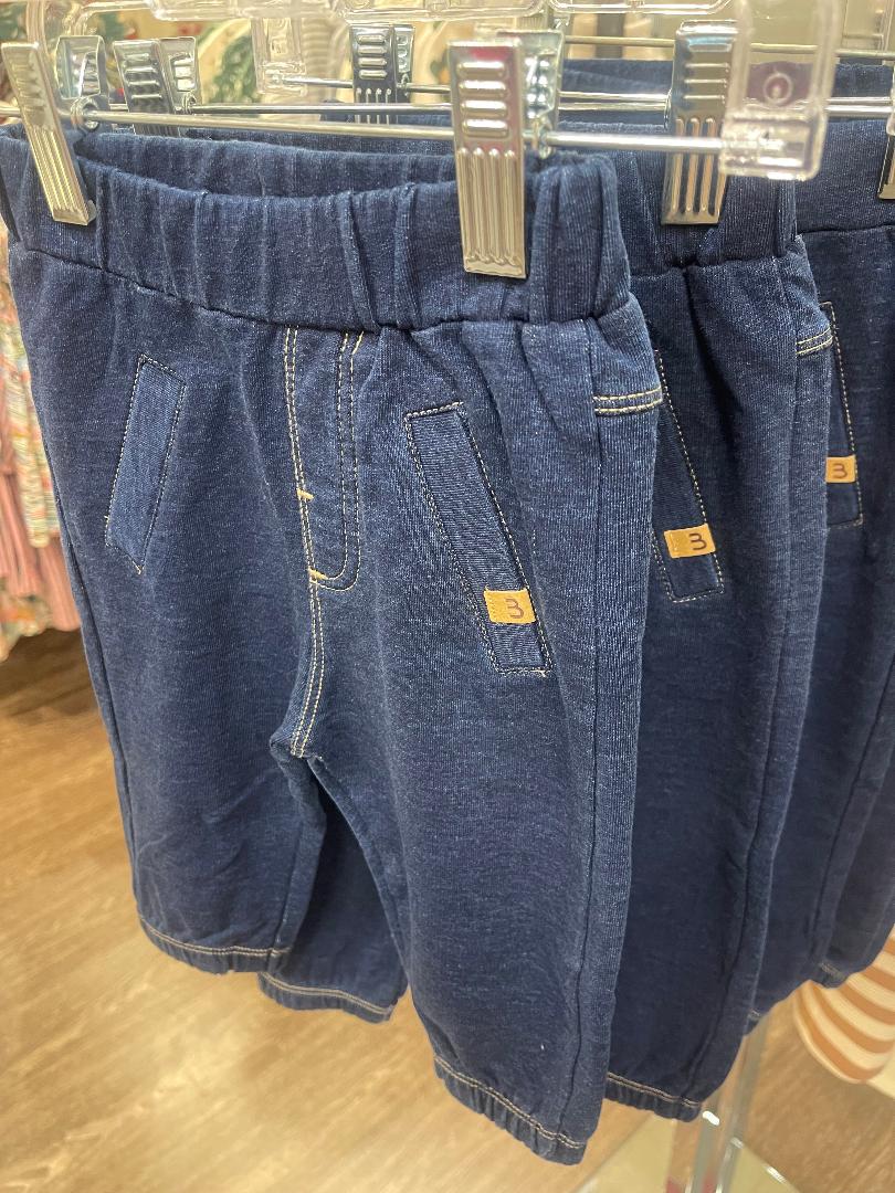 Minymo Parisian Night | Denim Sweatpants