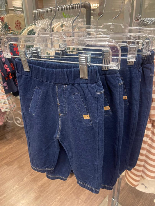 Minymo Parisian Night | Denim Sweatpants