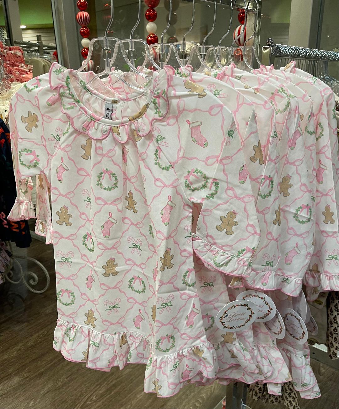 Sweet Dreams Christmas Bows | Trellis Ruffled Gown