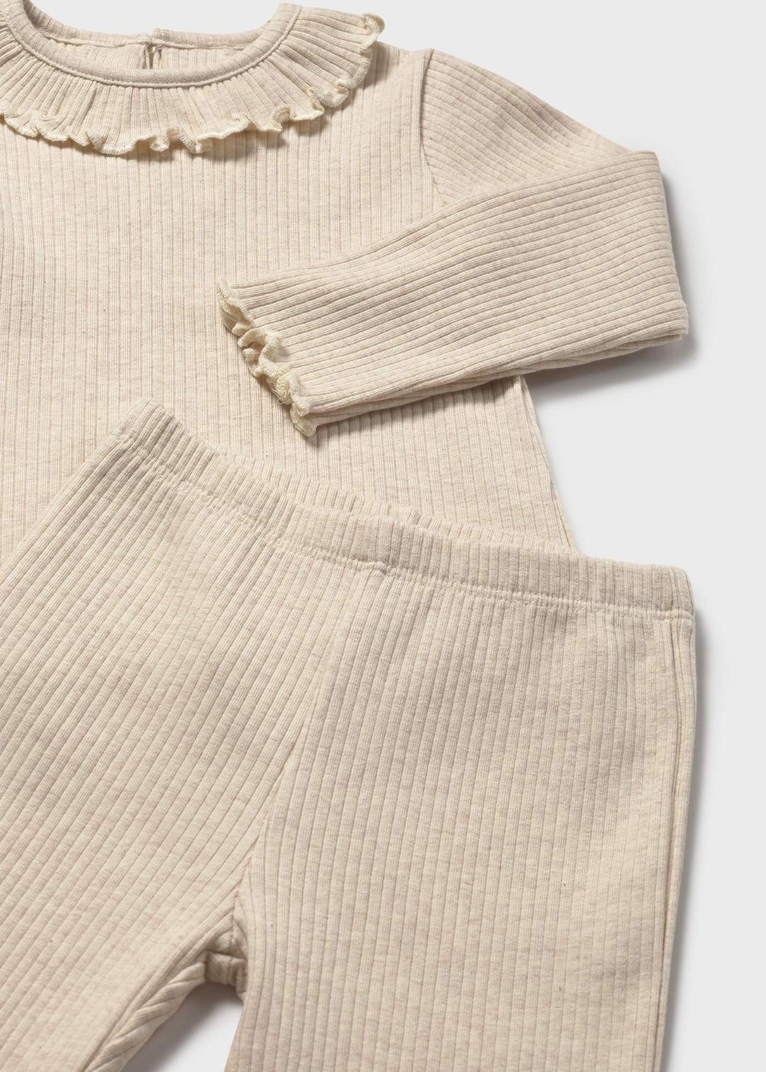 Mayoral Arena Vig | Sand Heather Pant and Vest Set