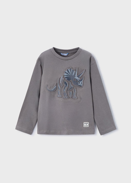 Mayoral Gris | Long Sleeve T-Shirt