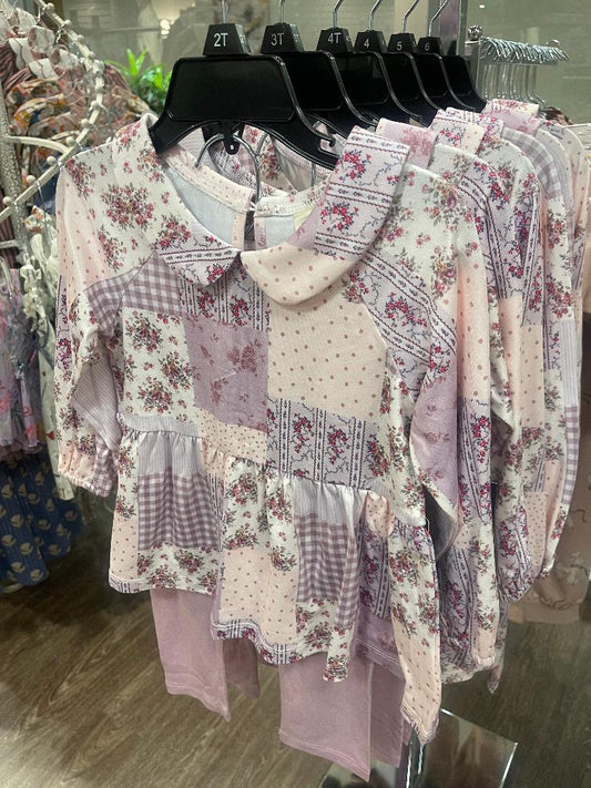 Mabel + Honey Purple | Liliana 2 Piece Set