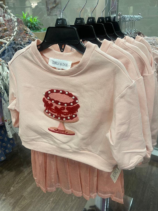 Isobella & Chloe Pink | Sweet Cakes 2 Piece Set