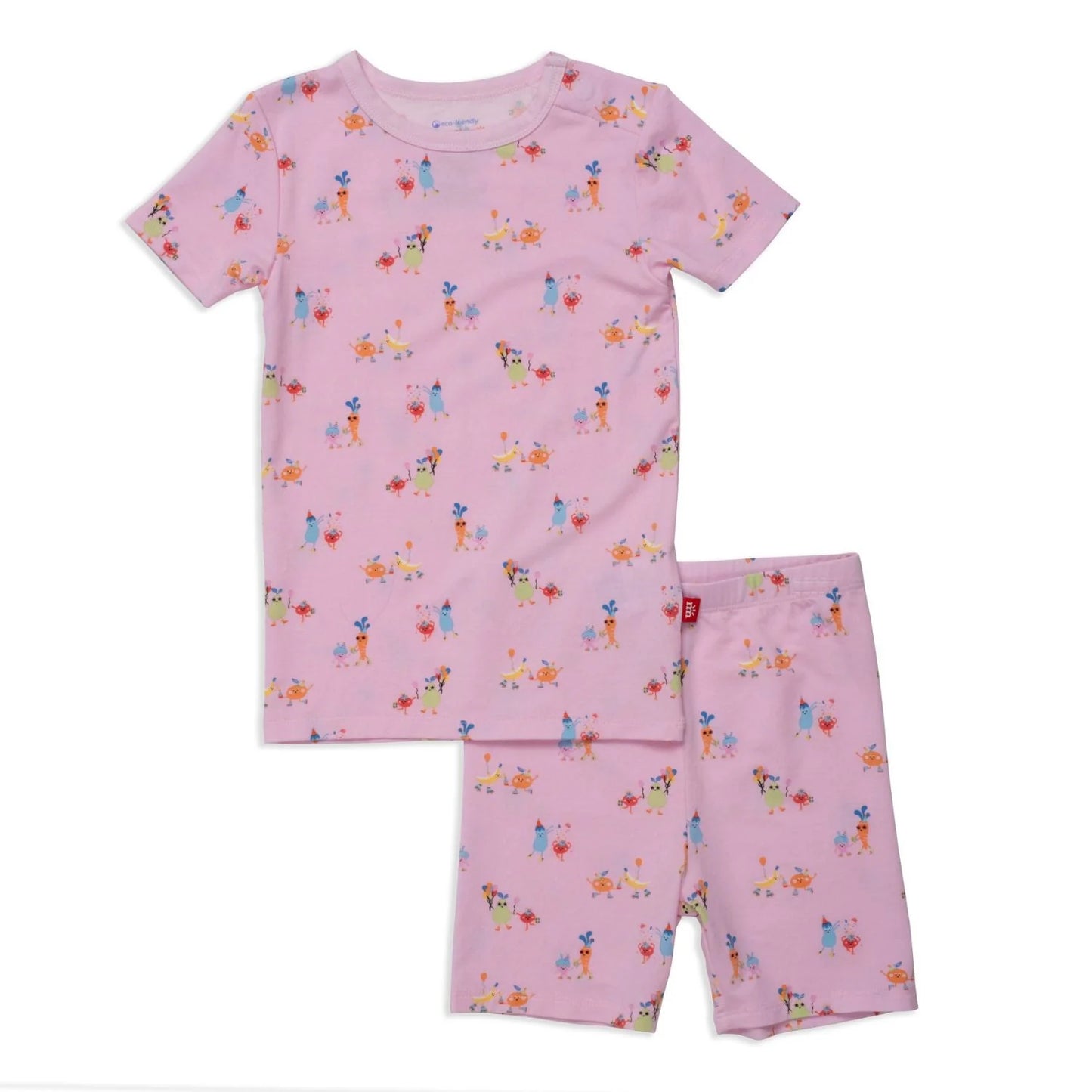 Magnetic Me Turnip The Beet | No Drama Short Sleeve PJ Shortie Set