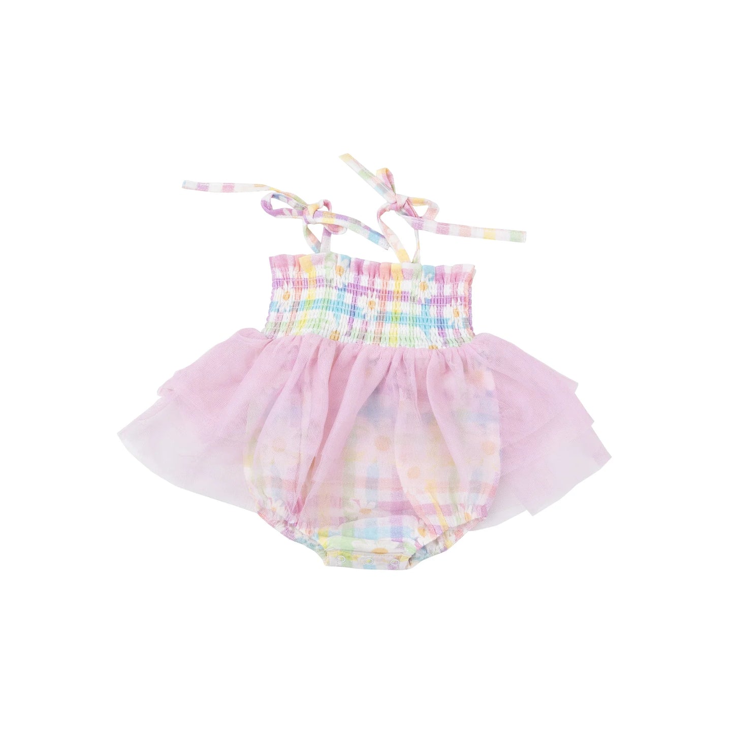 Angel Dear Gingham Daisy | Tutu Bubble