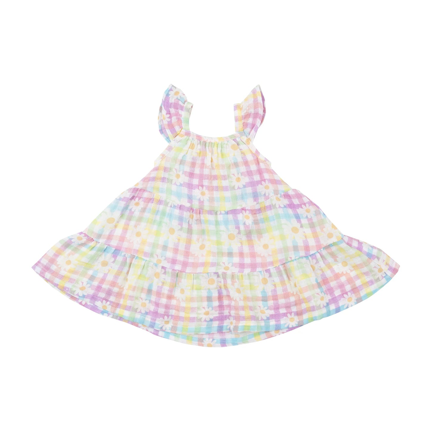 Angel Dear Gingham | Twirly Dress