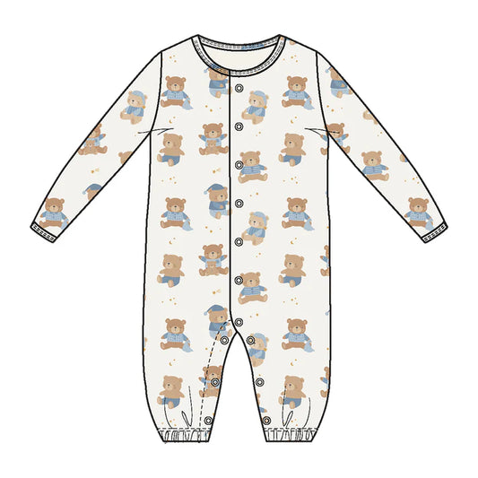 Angel Dear Blue Teddy Bears | Convertible Gown