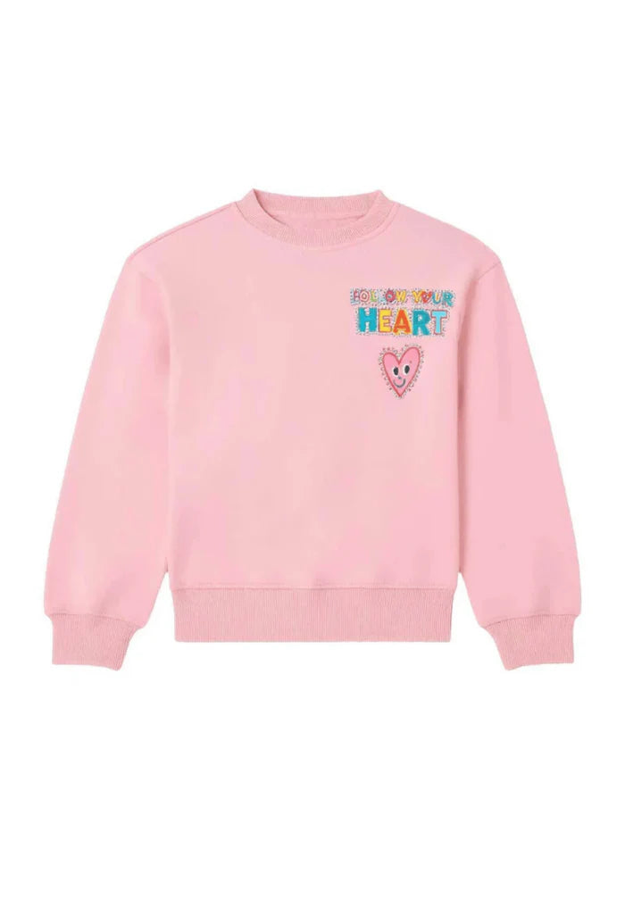Lola + The Boys Pink | You Are Made of Stars Sweatshirt